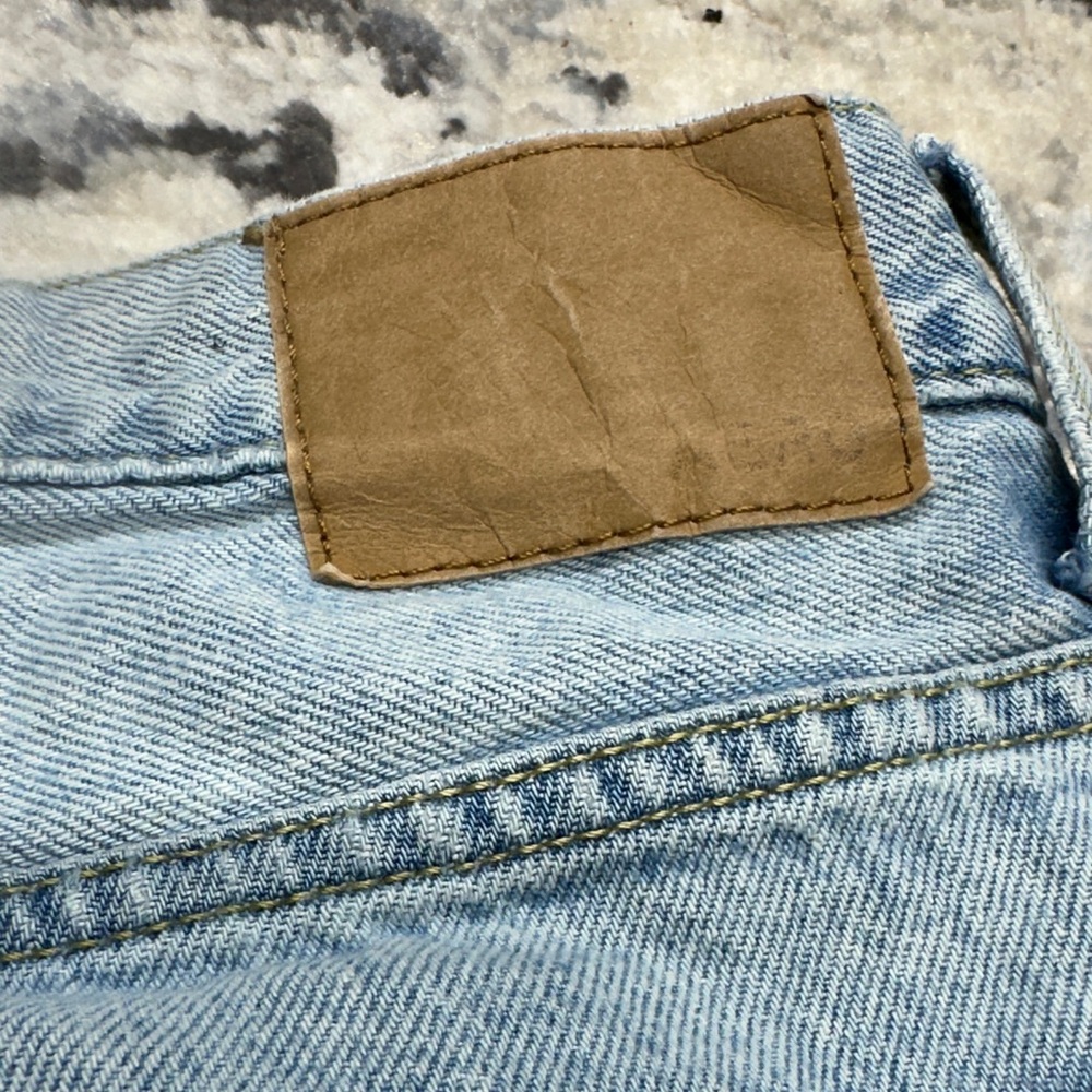 Aeropostale Baggy Jeans Men’s 29x30 Light Wash Denim 100% Cotton Y2K Style - Picture 7 of 8